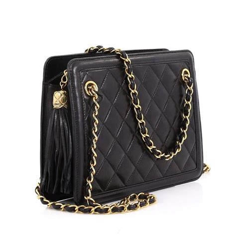 chanel black tassel bag|vintage chanel bags for sale.